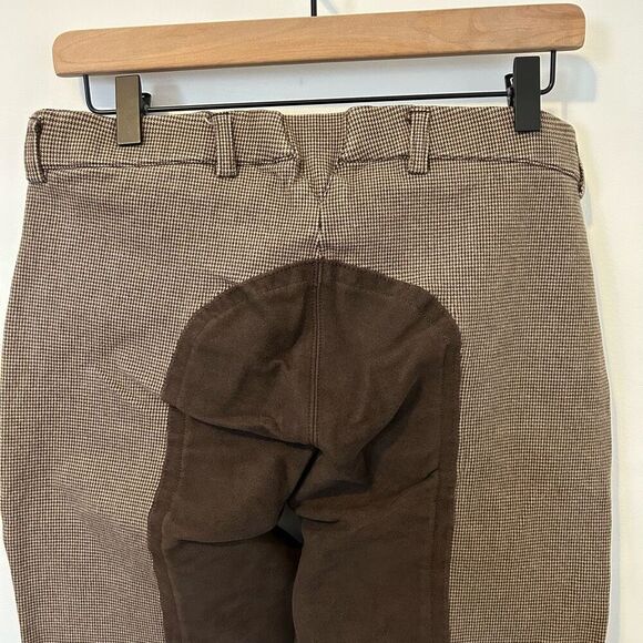ARIAT Heritage Breeches Riding Pants Size 32L Houndstooth horse Equestrian count - Picture 9 of 12
